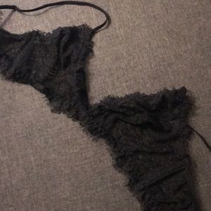 Anine Bing Lace Bralette NWT